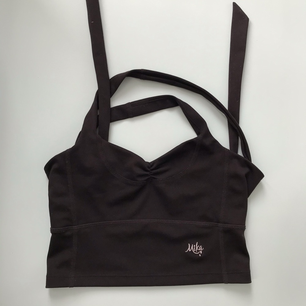Mika Yoga Wear Black Tank Top